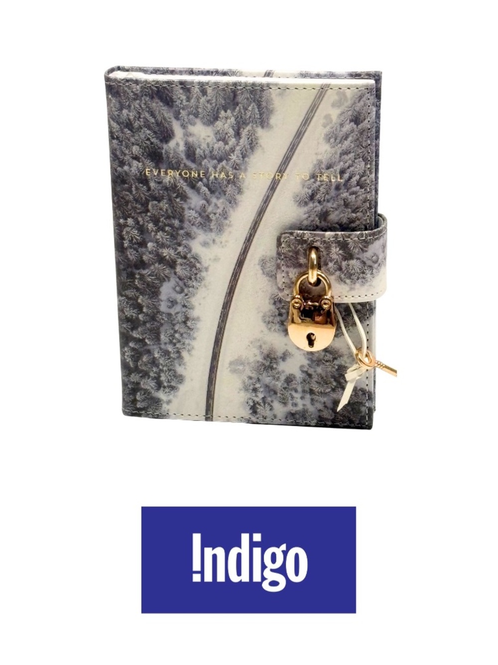 Indigo “Everyone Has A Story To Tell” Locked Diary/Journal